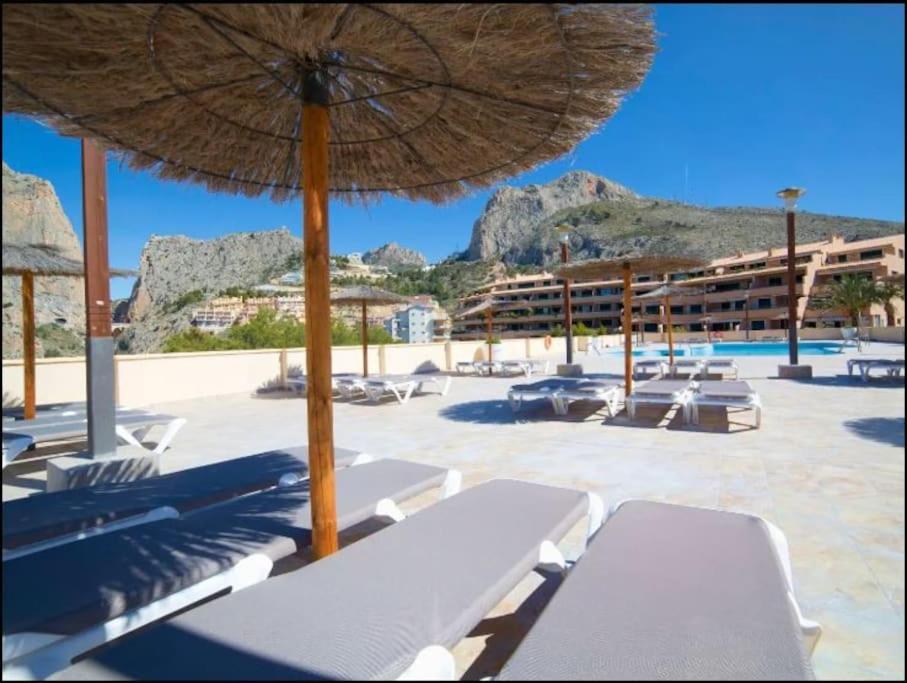 Pueblo Mascarat Con Vista Al Mar Apartment Altea la Vieja ภายนอก รูปภาพ